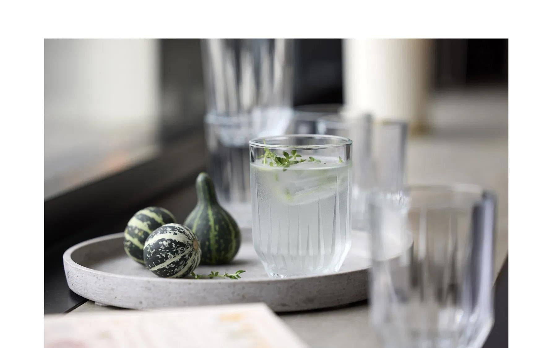 Lyngby Trinkglas – 6er Set, 250 ml, H 9,0 cm, Kalk-Natron-Glas, Transparent, spülmaschinenfest