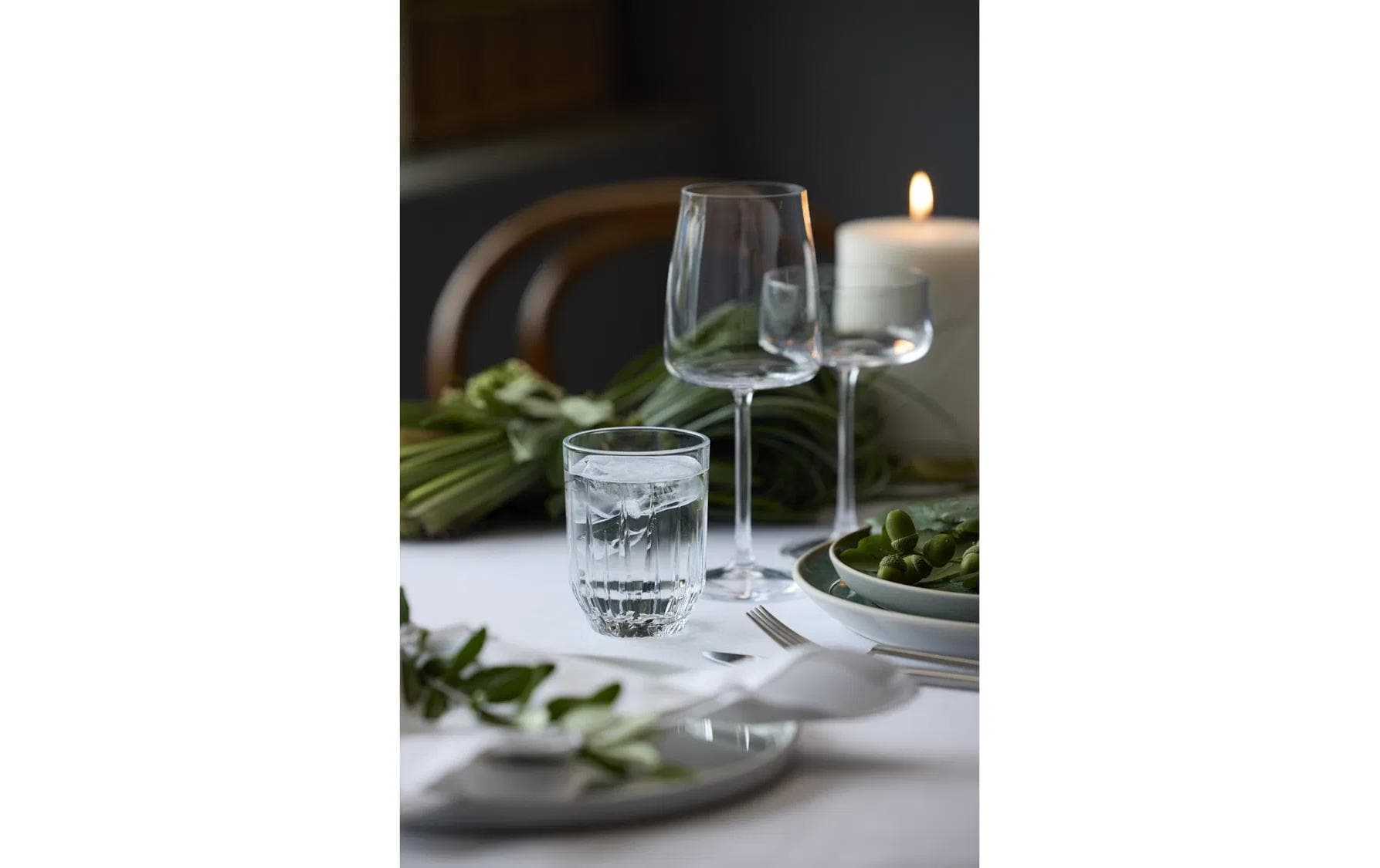 Lyngby Trinkglas – 6er Set, 250 ml, H 9,0 cm, Kalk-Natron-Glas, Transparent, spülmaschinenfest