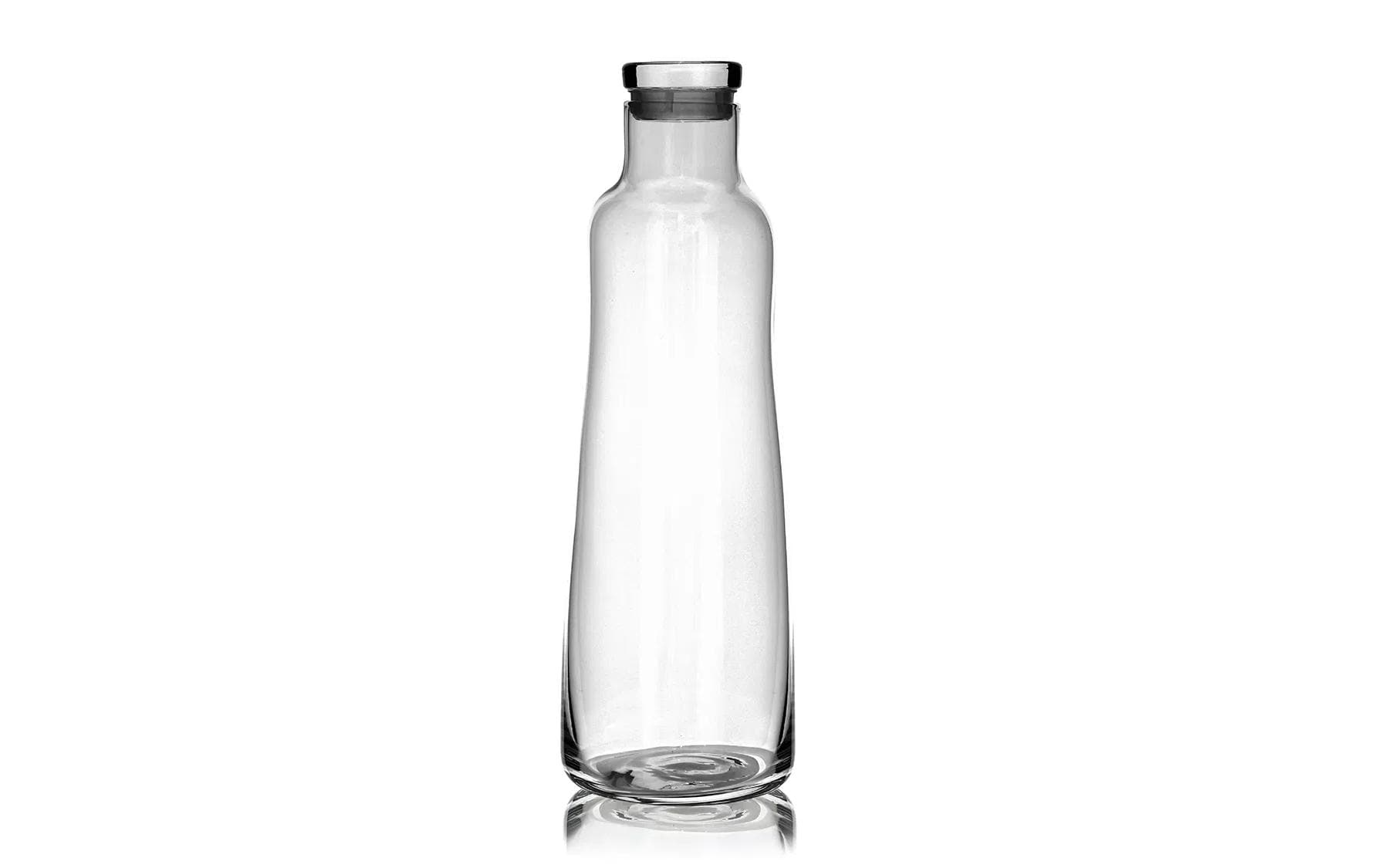 Lyngby Karaffenset Zero – 5-teiliges Set, 1,0 l, H 28,0 cm, Kristallglas, Transparent, spülmaschinenfest