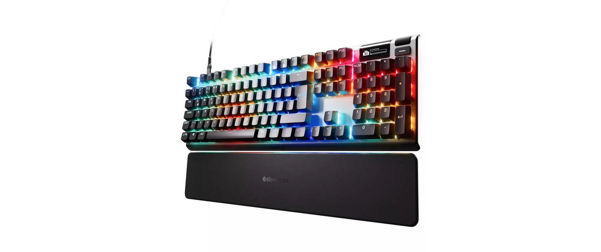 SteelSeries Apex Pro Gen 3 – Gaming-Tastatur – Mechanisch (OmniPoint 3.0) – USB-C/USB-A – QWERTZ (DE) – RGB