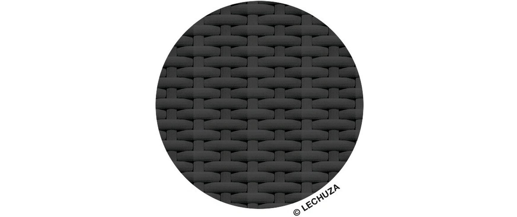 LECHUZA NIDO Cottage 35 Pflanzgefäss – Ø 35 × 23 cm – Kunststoff, schwarz