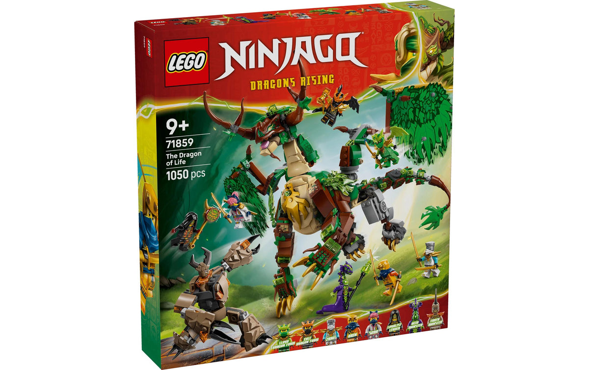 LEGO NINJAGO Der Drache des Lebens – 1050-teilig – 37,8×7,1×35,4 cm – ab 9 Jahren