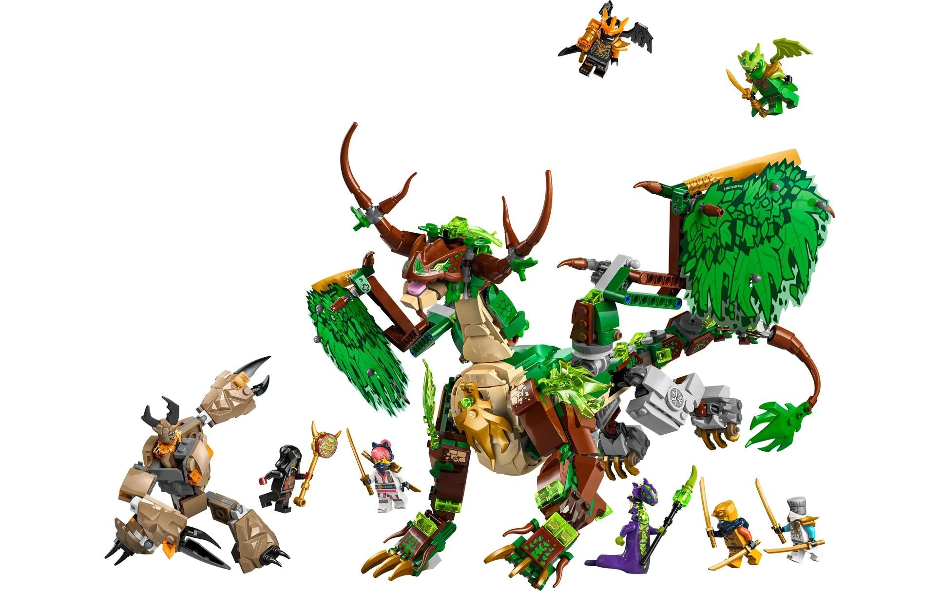 LEGO NINJAGO Der Drache des Lebens – 1050-teilig – 37,8×7,1×35,4 cm – ab 9 Jahren