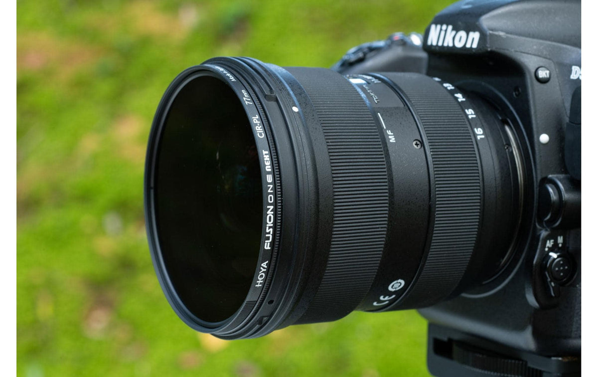 Hoya Fusion ONE Next CIR-PL 49 mm Polarisationsfilter – 1,6 Blenden – wasserabweisend, Aluminiumfassung