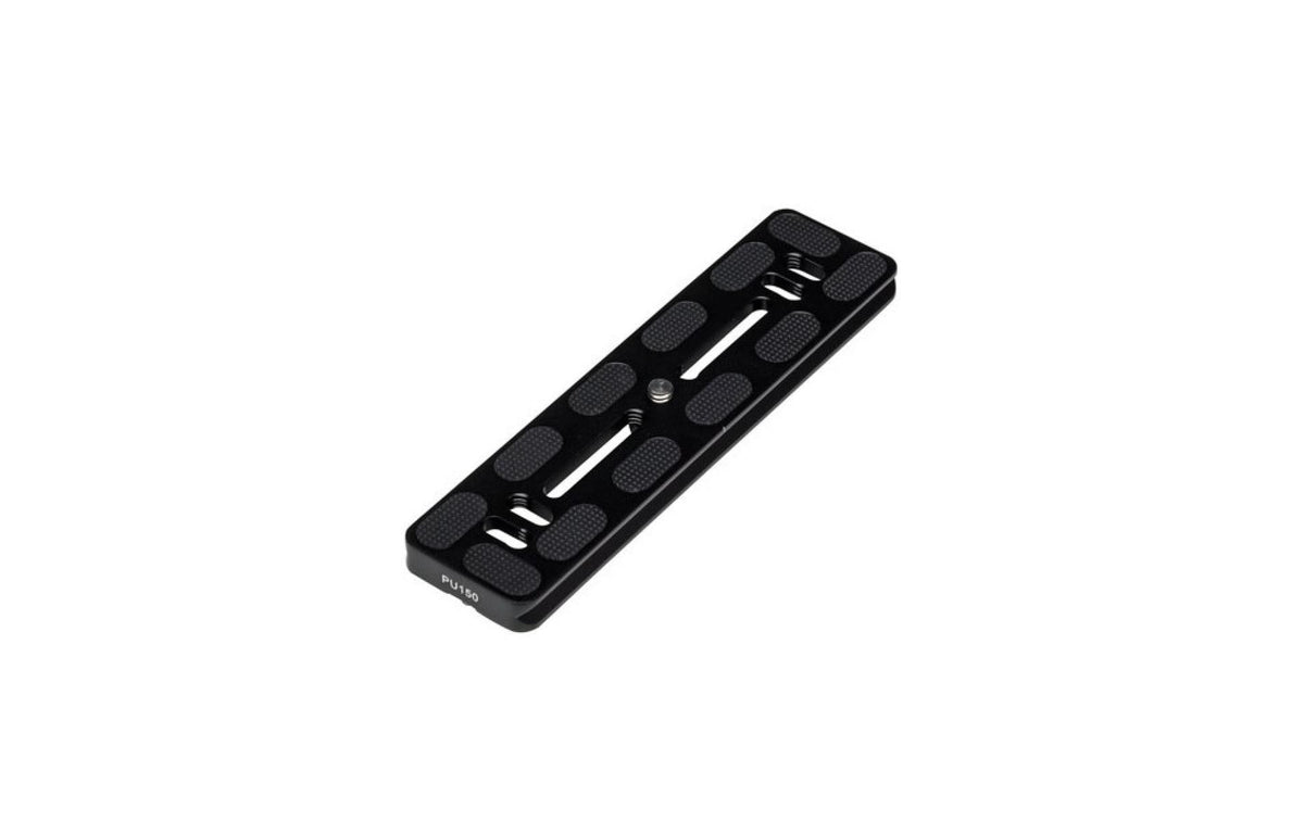 Benro PU-150 Schnellwechselplatte – 38 × 10 mm, Aluminium, 1/4" Gewinde