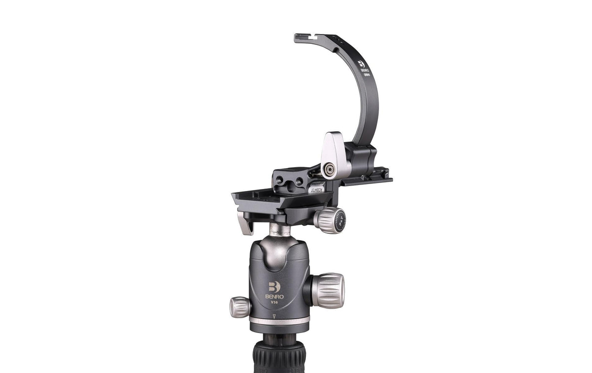 Benro Quick Rotation Objektivhalter – 146 × 135 mm, 310 g – für Videoköpfe