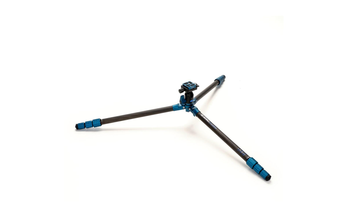 Benro SuperSlim Carbon Stativ-Kit – Dreibeinstativ – bis 156 cm – 4 kg Traglast – 1/4" Gewinde – Kugelkopf