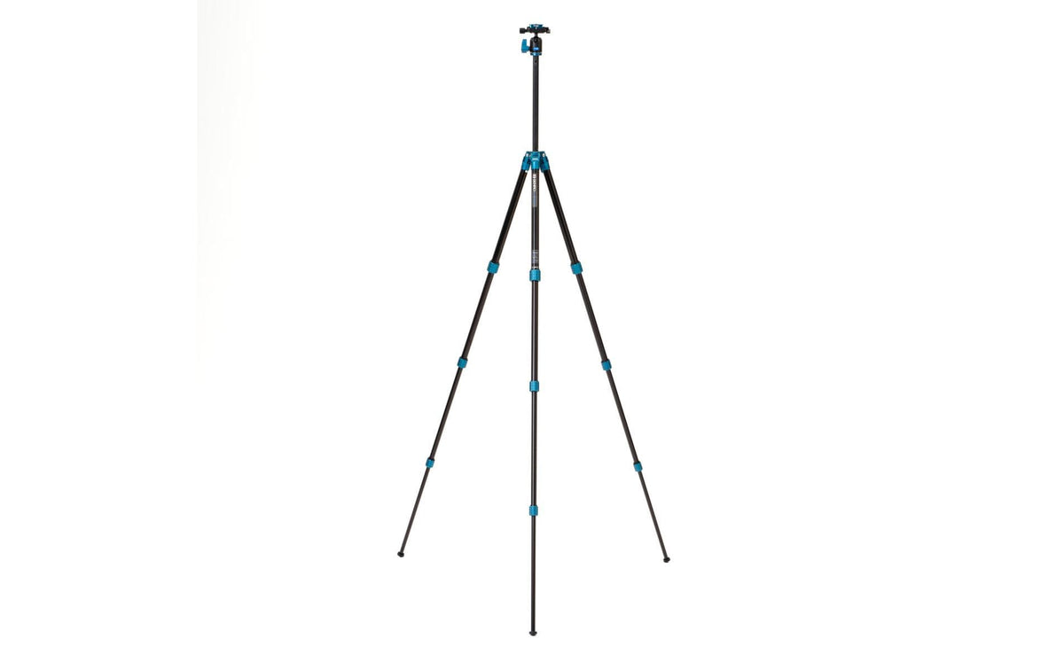 Benro SuperSlim Dreibeinstativ – bis 156 cm – 4 kg Traglast – Aluminium – 1/4" – Schwarz