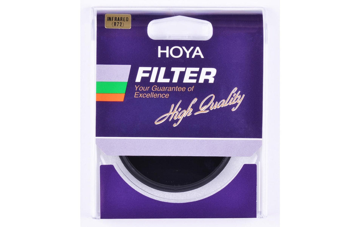 Hoya R72 62 mm Infrarotfilter – Aluminium/Glas – Schwarz