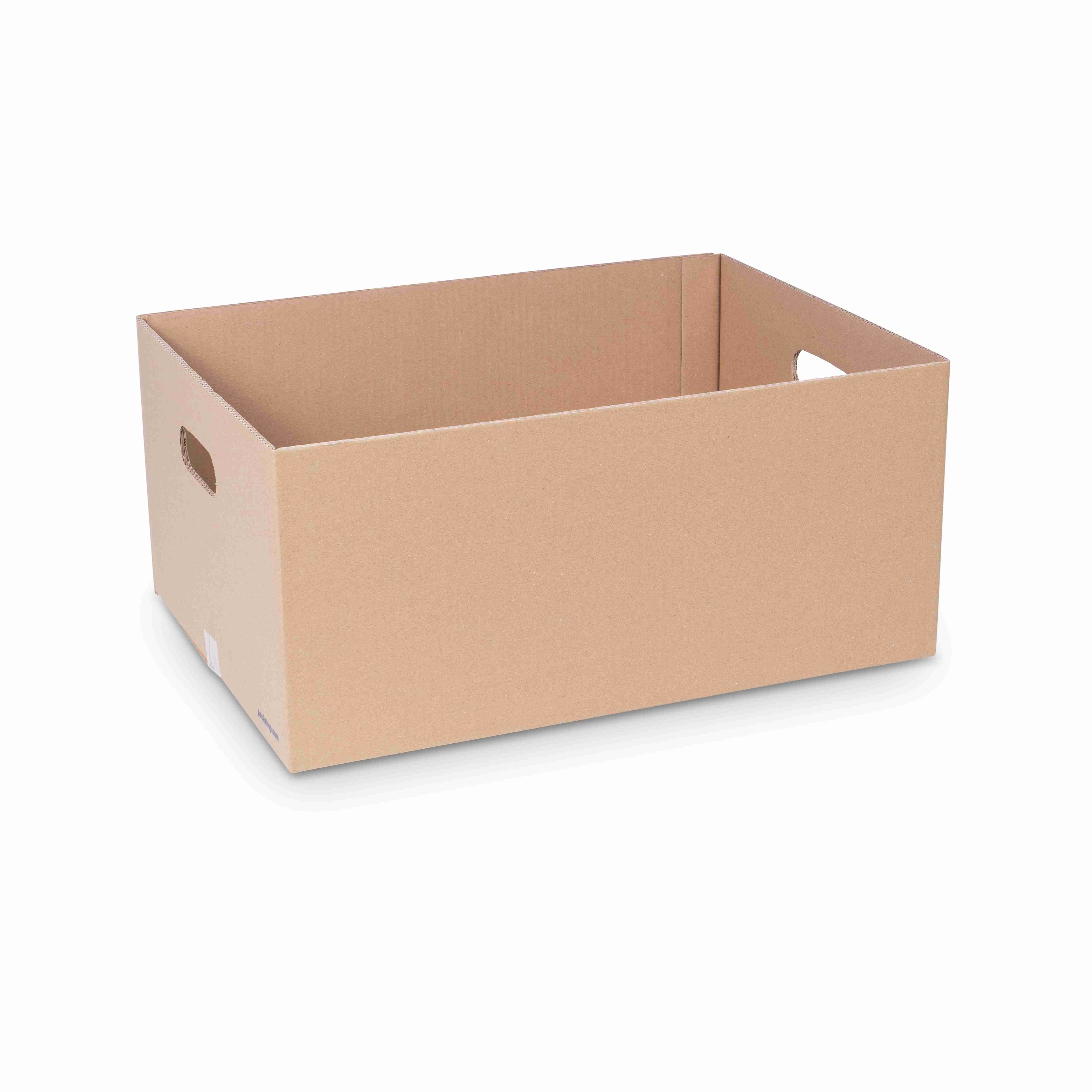 Model Teleskopbox – 502 × 363 × 225 mm, 2-wellig, braun, bedruckt, 1 Stk.