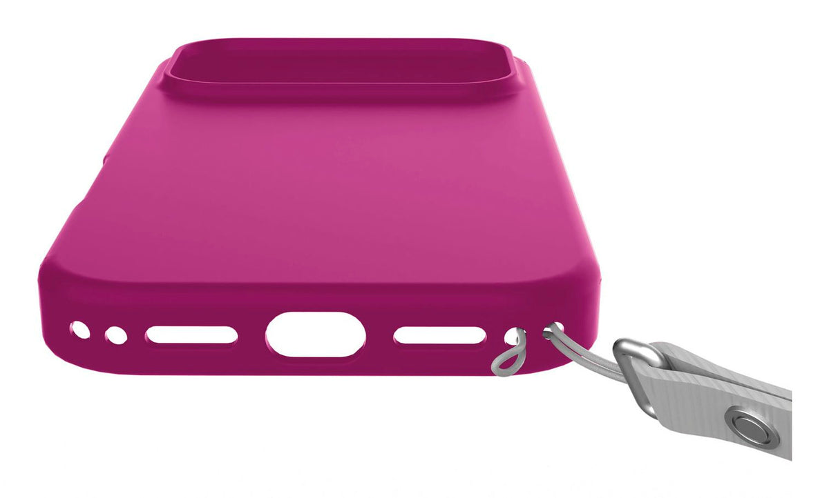 Cellularline Sensation Mag Backcover – für Apple iPhone 18 Pro Max, MagSafe, Silikon, Pink