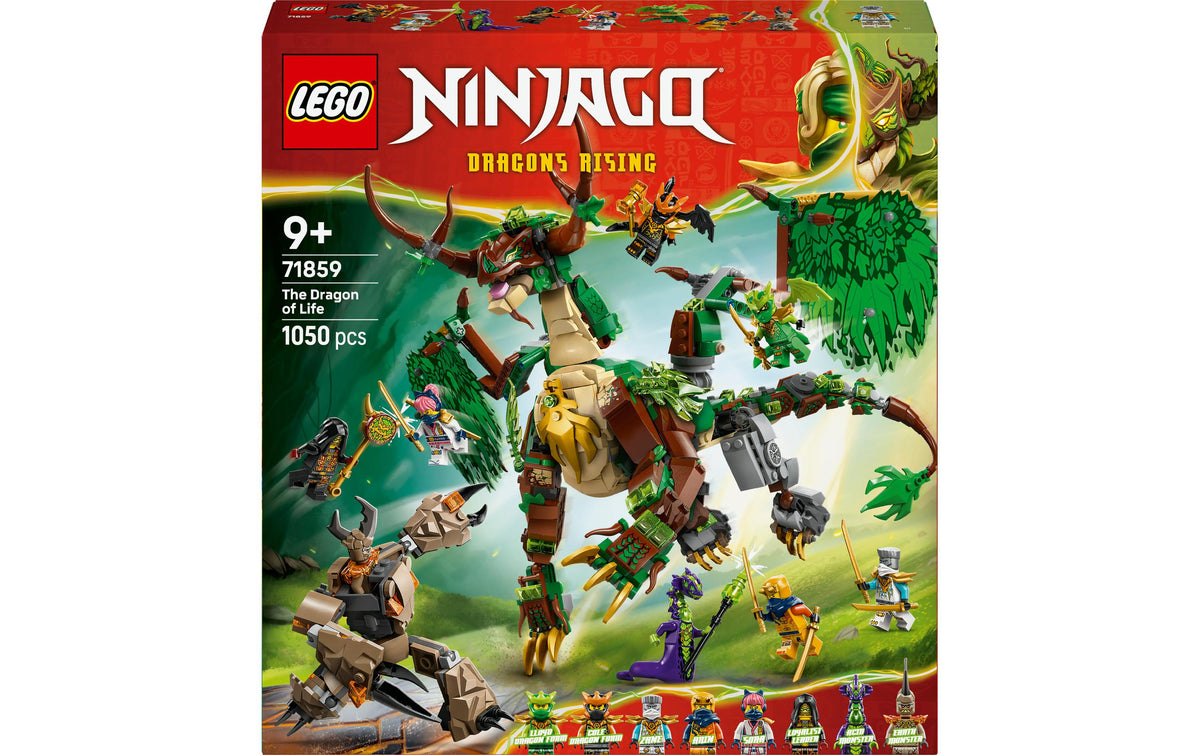 LEGO NINJAGO Der Drache des Lebens – 1050-teilig – 37,8×7,1×35,4 cm – ab 9 Jahren
