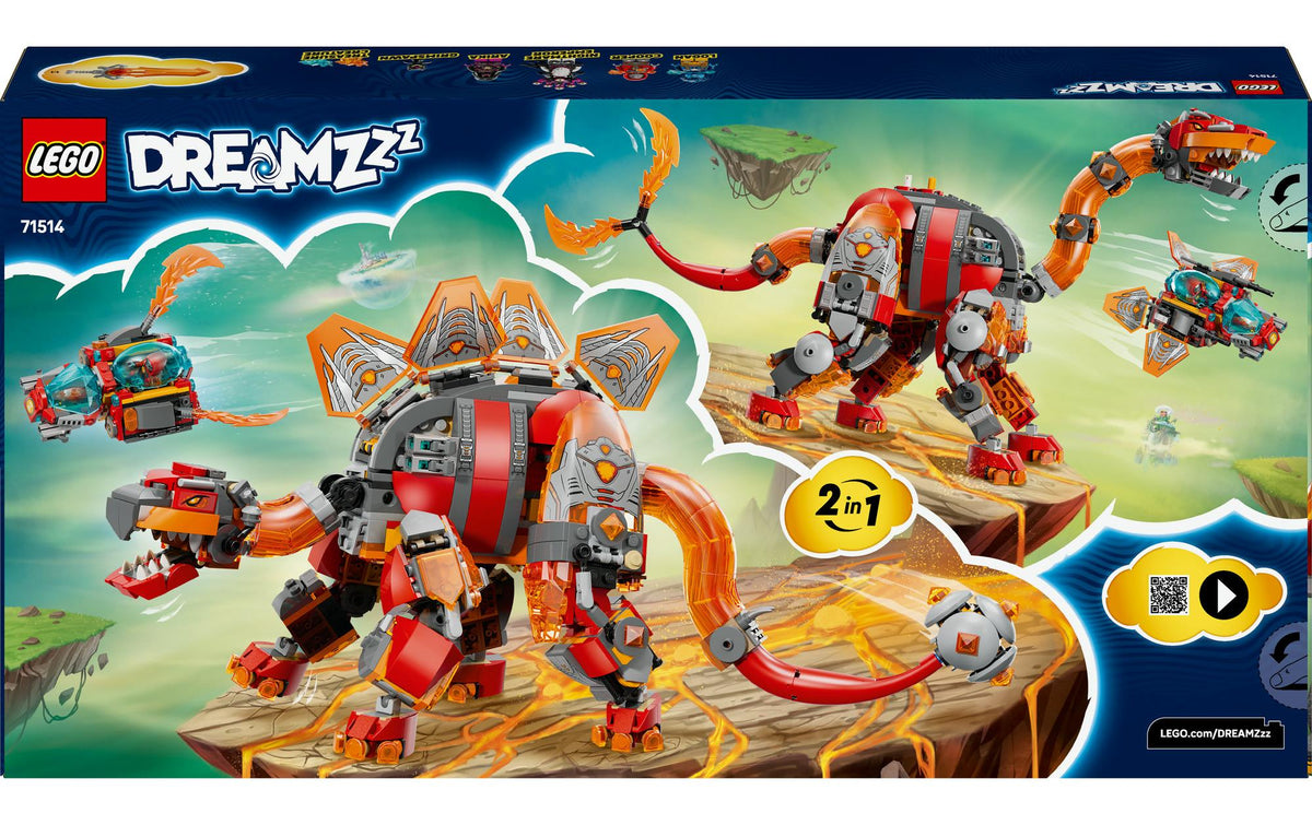 LEGO DREAMZzz Dino-Düsenflieger Bauset – 1007-teilig – 28,2 × 7,9 × 54 cm – ab 9 Jahren