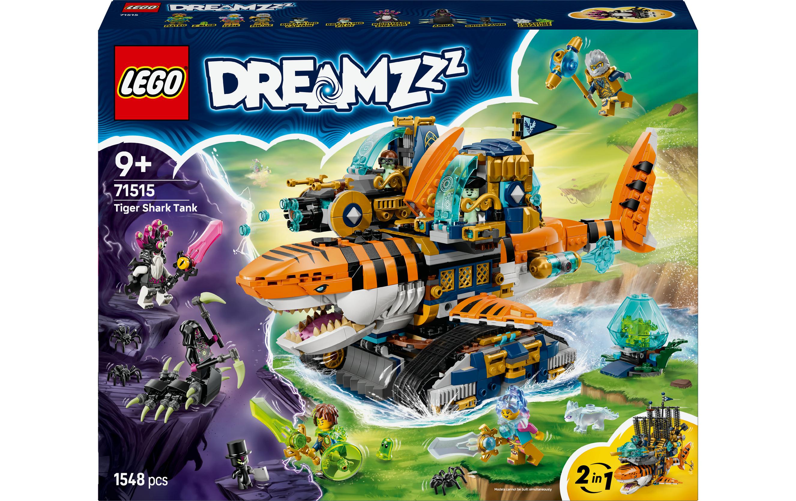 LEGO Bausatz DREAMZzz – 1548-teilig – 37,8 × 9,4 × 48 cm – ab 9 J.