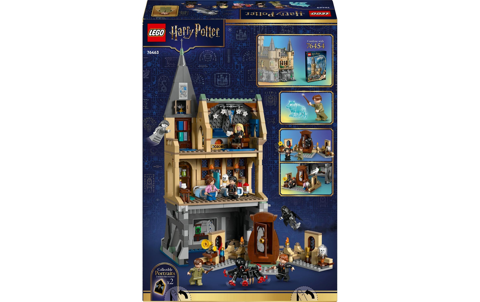 LEGO Harry Potter Schloss Hogwarts Krankenflügel Bauset – 907-teilig – 38,2×9,4×26,2 cm – ab 9 J.