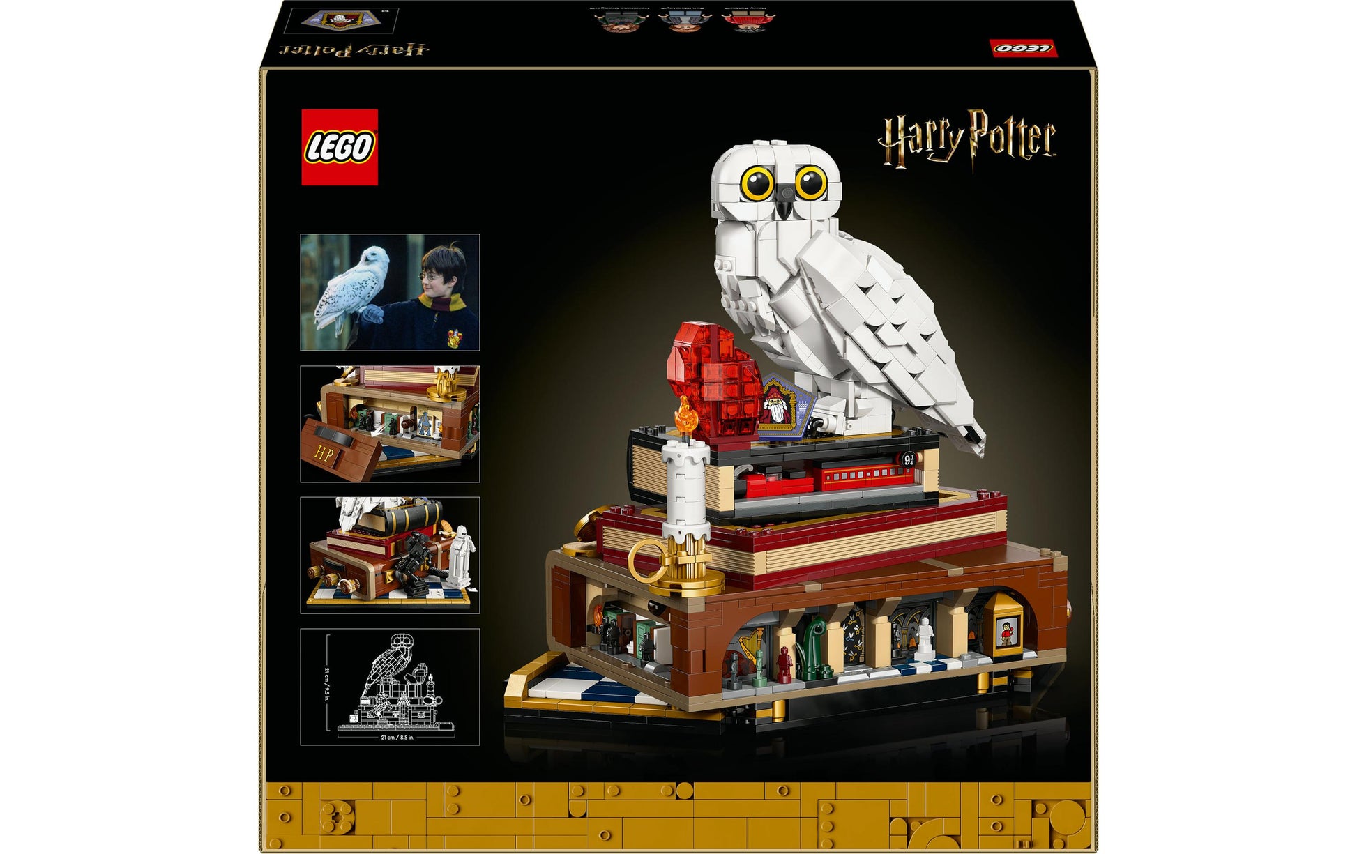 LEGO 3D Puzzle Stein der Weisen (Sammleredition) – 1571 Teile – 35,4 × 11,8 × 37,8 cm – ab 18 J.