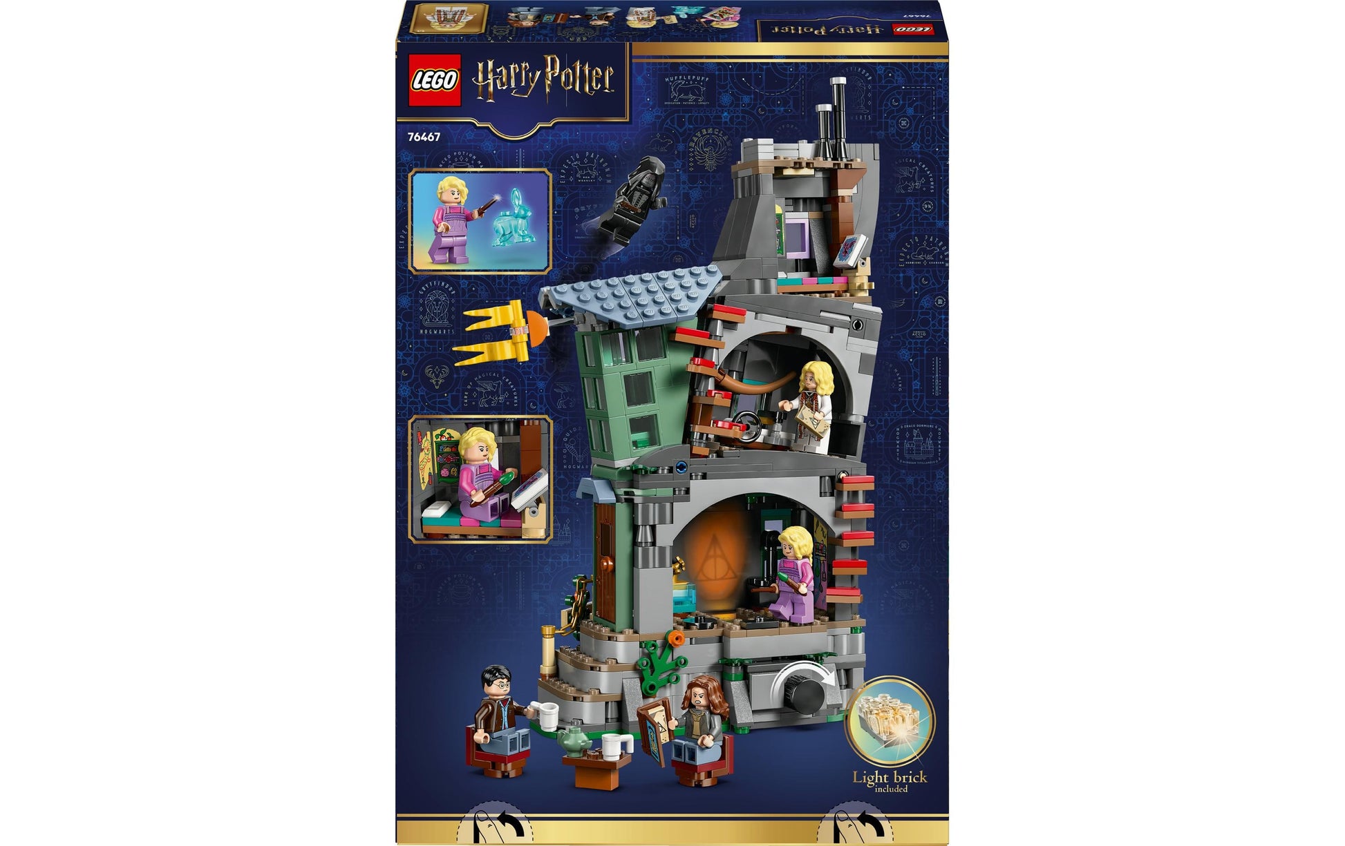 LEGO Luna Lovegoods Haus Set – Harry Potter – 764-teilig – 38,2 × 7,1 × 26,2 cm – ab 10 Jahren