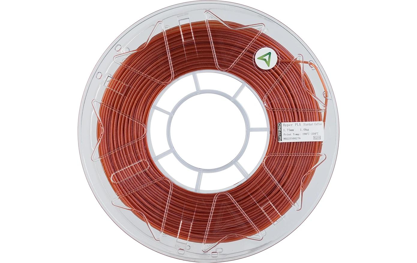 Creality 3D-Drucker-Filament Hyper PLA 1,75 mm Dunkelbraun, 1,3 kg