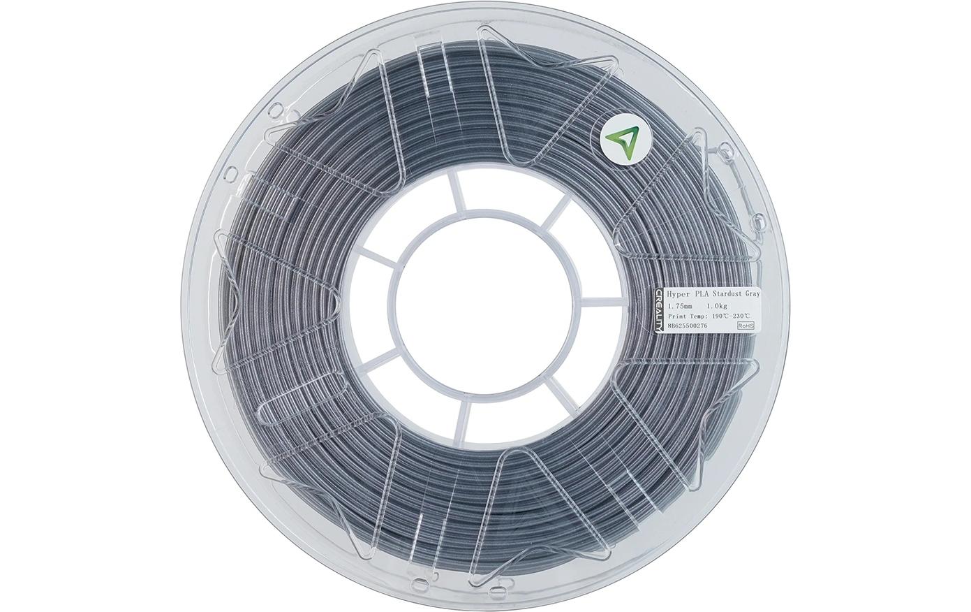 Creality 3D-Drucker-Filament Hyper PLA 1,75 mm Grau, 1,3 kg
