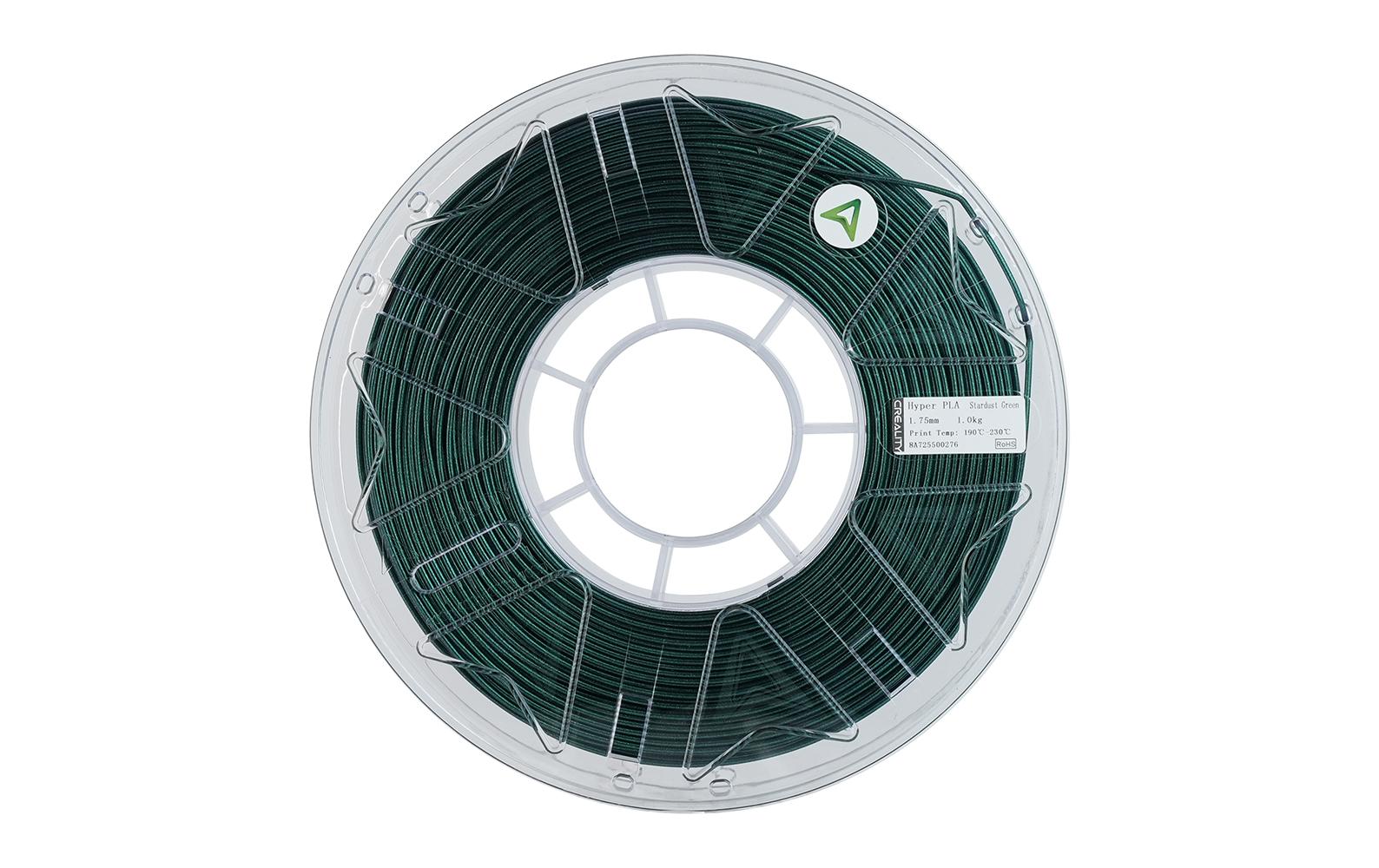 Creality 3D-Drucker-Filament Hyper PLA 1,75 mm Grün, 1,3 kg