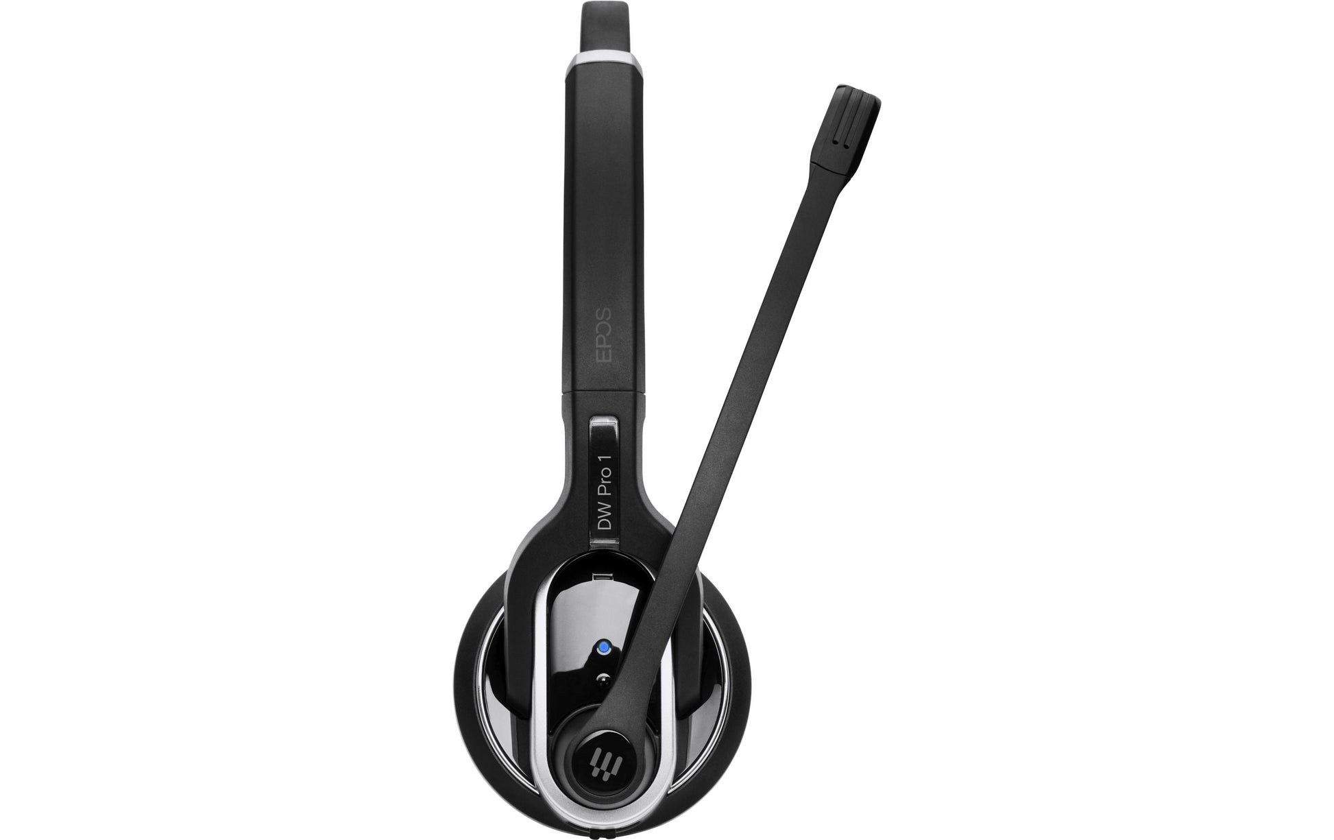EPOS Impact DW Pro Office-Headset – On-Ear, Mono, DECT, ANC, Schwarz/Silber