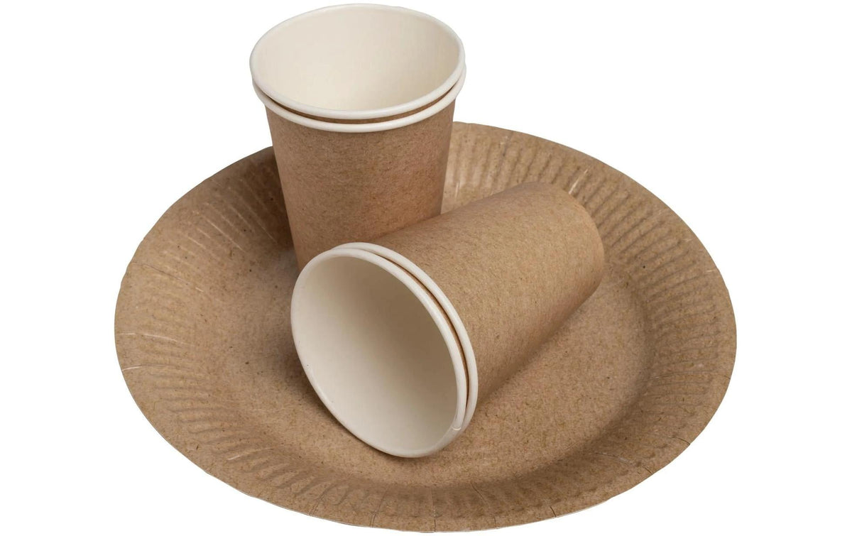 PRONAPPE Teller, Papier/Karton – Ø 23 cm – FSC – 20 Stk.