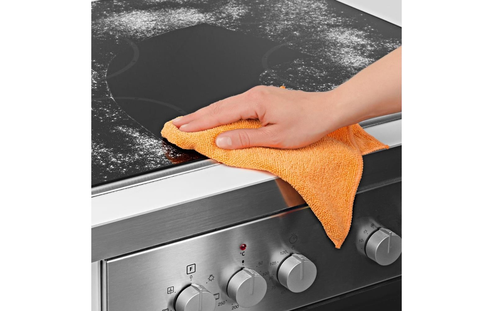 Cleanmaxx Mikrofasertücher – assortiert – 30 × 30 cm – 20er-Set