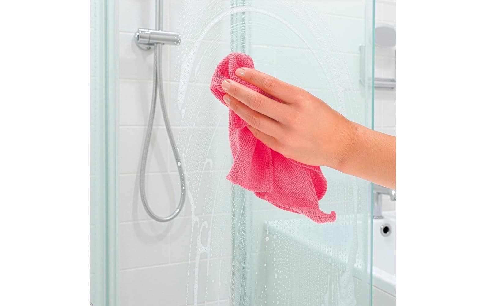 Cleanmaxx Mikrofasertuch – assortiert – 35 × 35 cm – 10er-Set