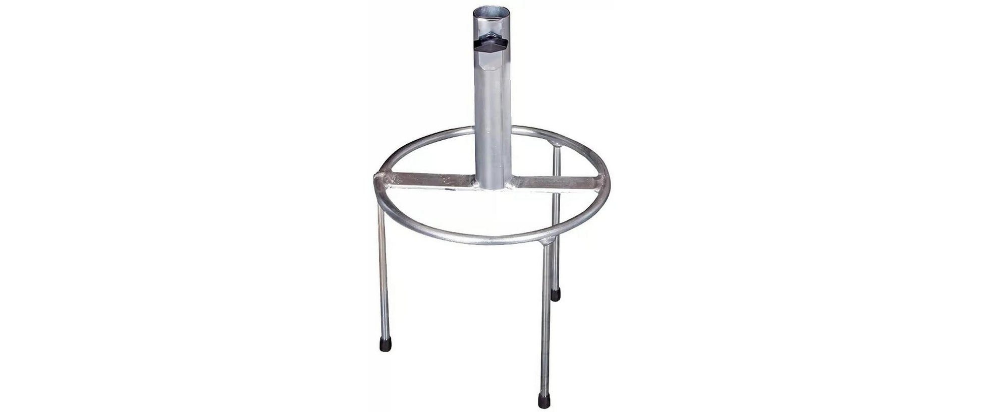 Doppler Schirmhalter – für Schaft-Ø bis 25 mm – Stahl (verzinkt) – Silber