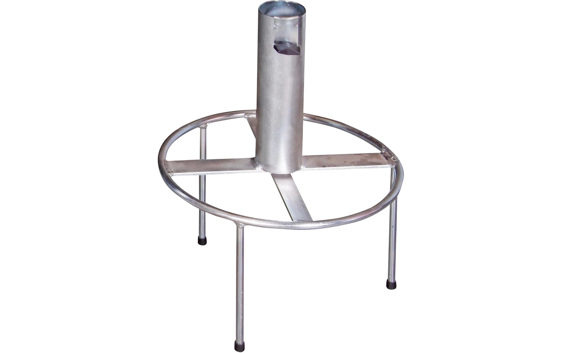 Doppler Schirmhalter – für 1,5"-Kugeln – Stahl (verzinkt) – Silber