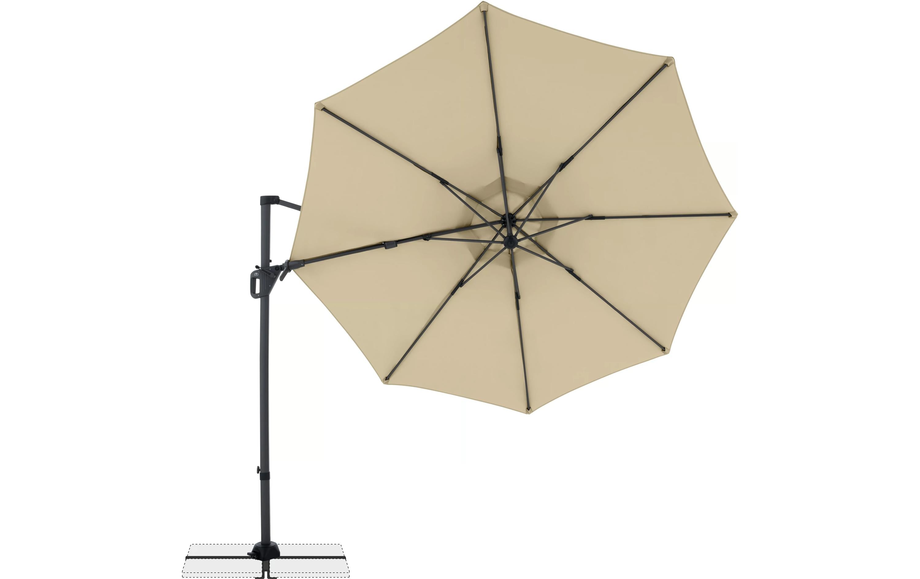 Doppler Fussmatte LIFE 310 – 310 × 310 cm, beige, Polyester, Aussenbereich