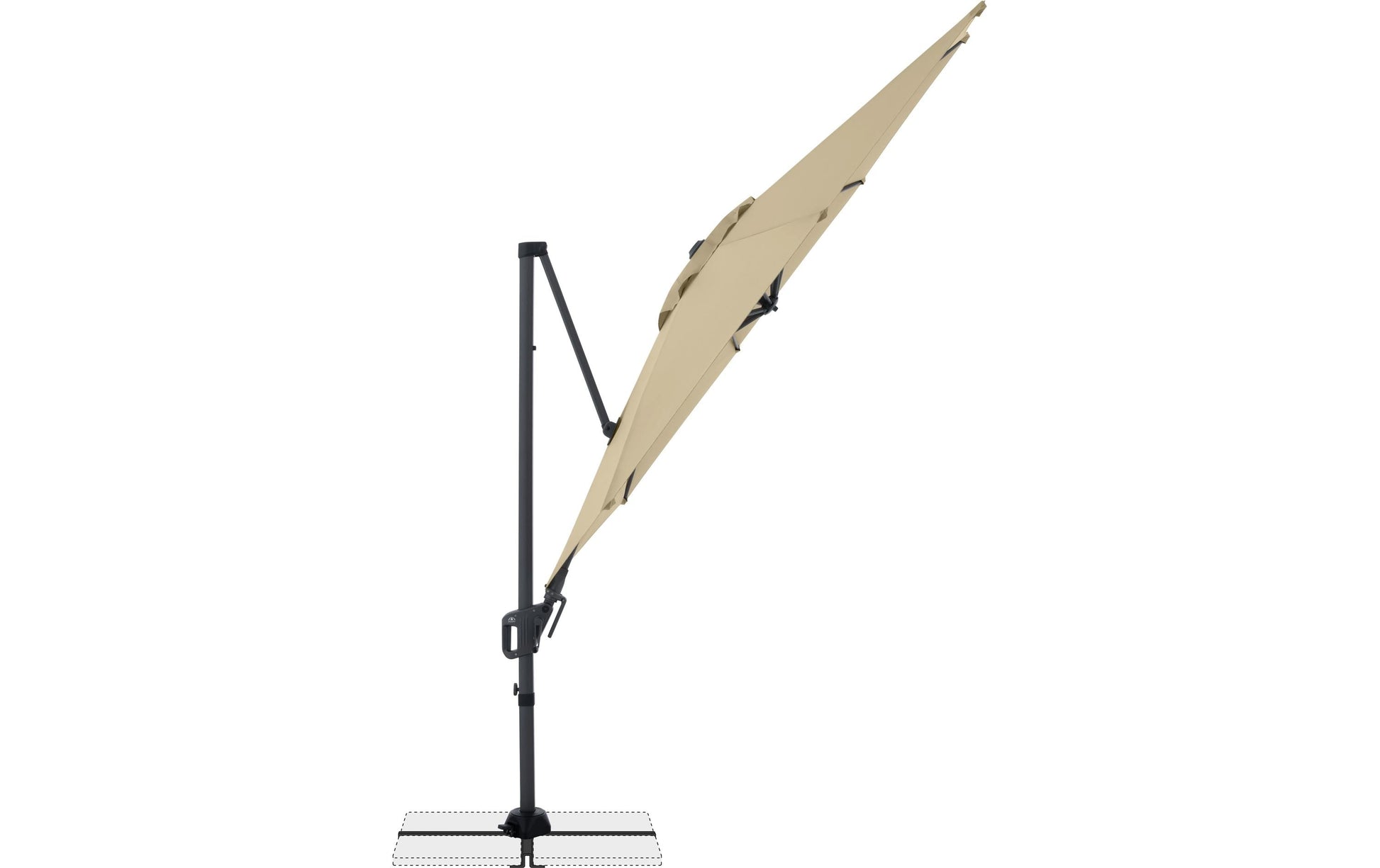 Doppler Fussmatte LIFE 310 – 310 × 310 cm, beige, Polyester, Aussenbereich