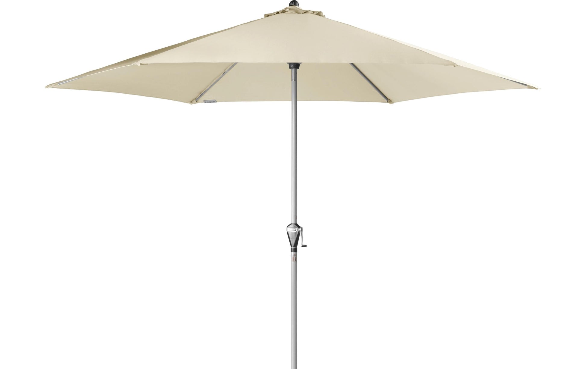 Doppler Stockschirm ACTIVE Auto Tilt – Ø 320 cm – beige – Aluminium, 100D Nylon