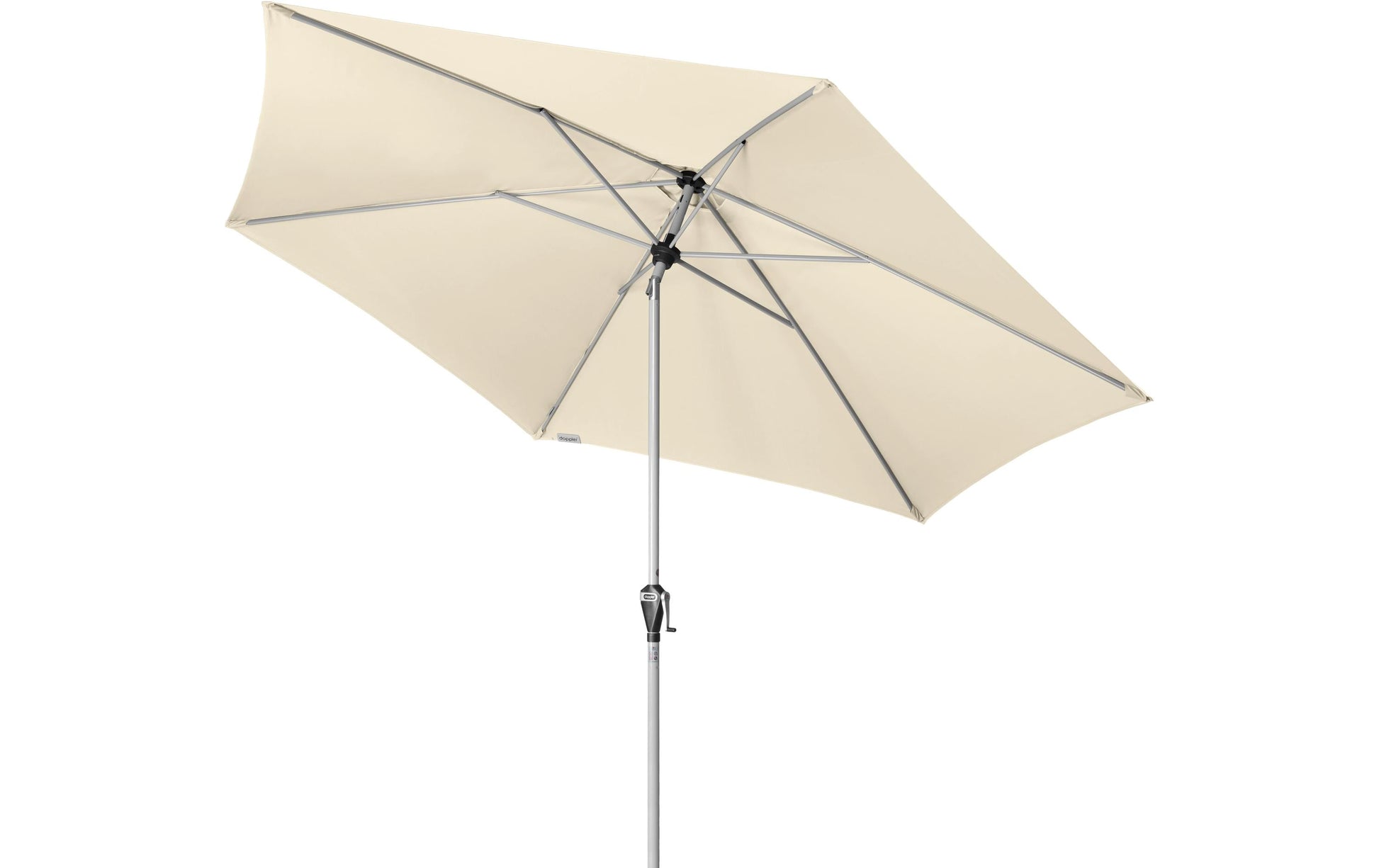 Doppler Stockschirm ACTIVE Auto Tilt – Ø 320 cm – beige – Aluminium, 100D Nylon