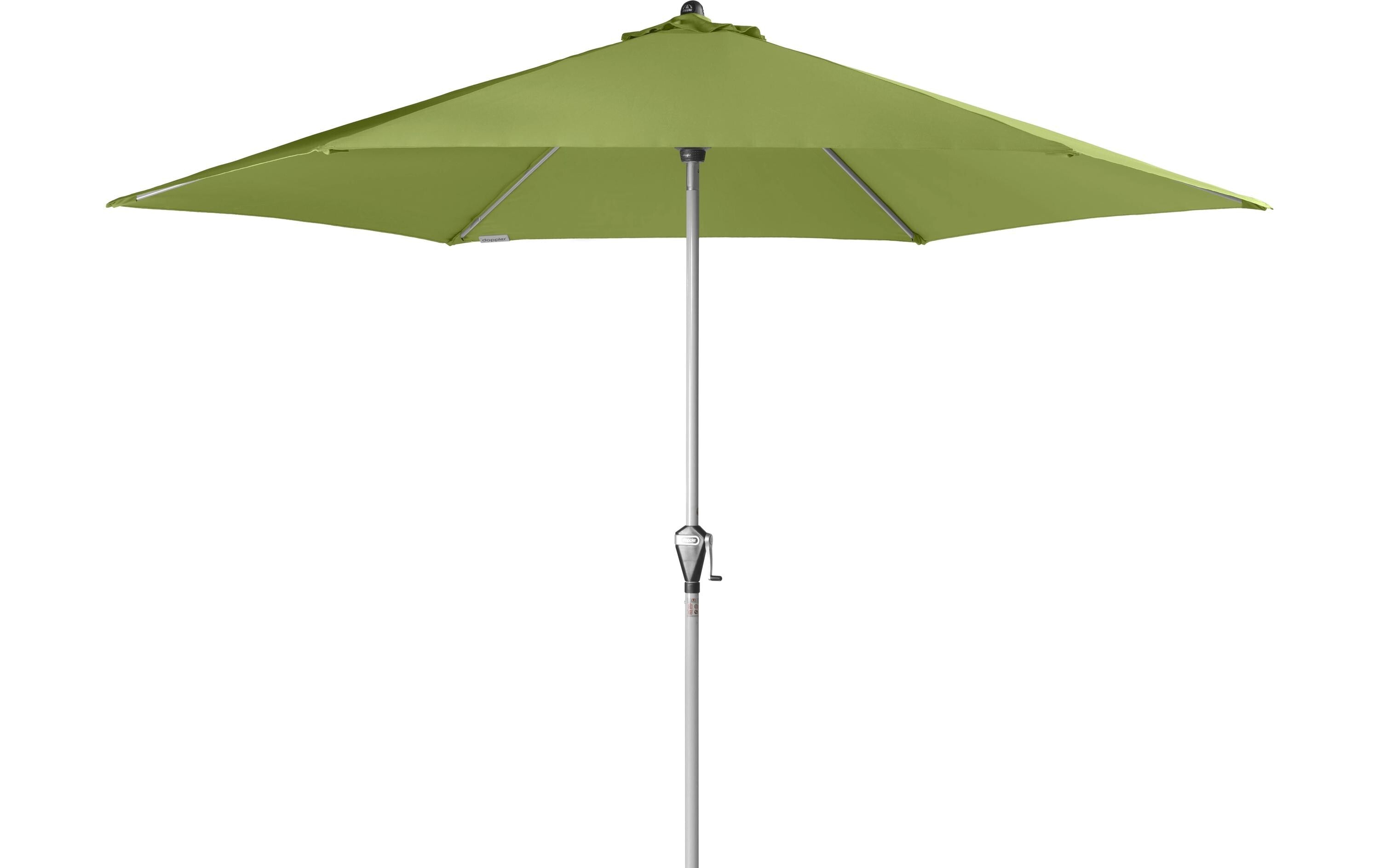 Doppler Stockschirm ACTIVE Auto Tilt – Ø 320 cm – grün – 100D Nylon, Aluminium