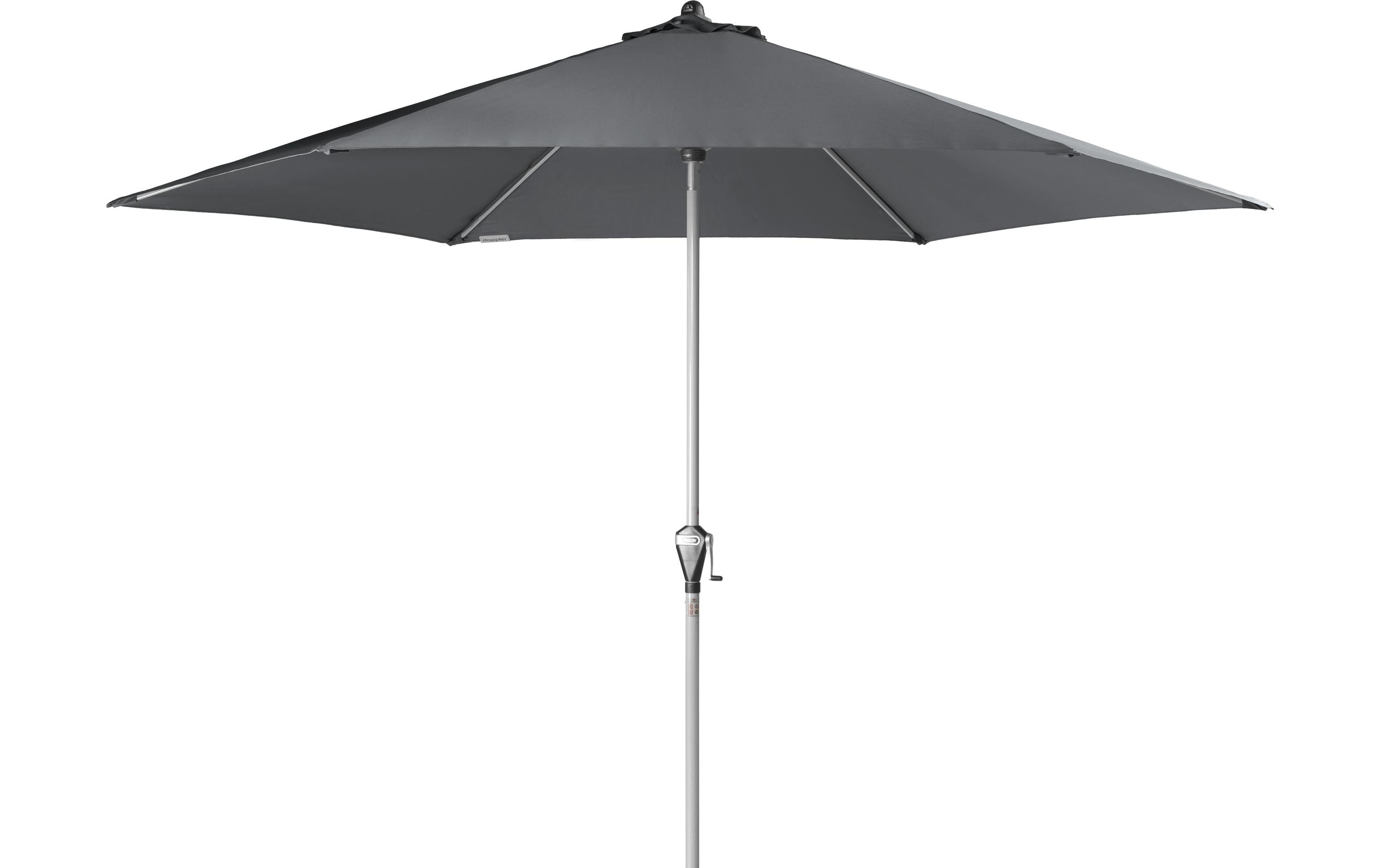 Doppler Stockschirm ACTIVE Auto Tilt – Ø 320 cm – schwarz – Aluminium