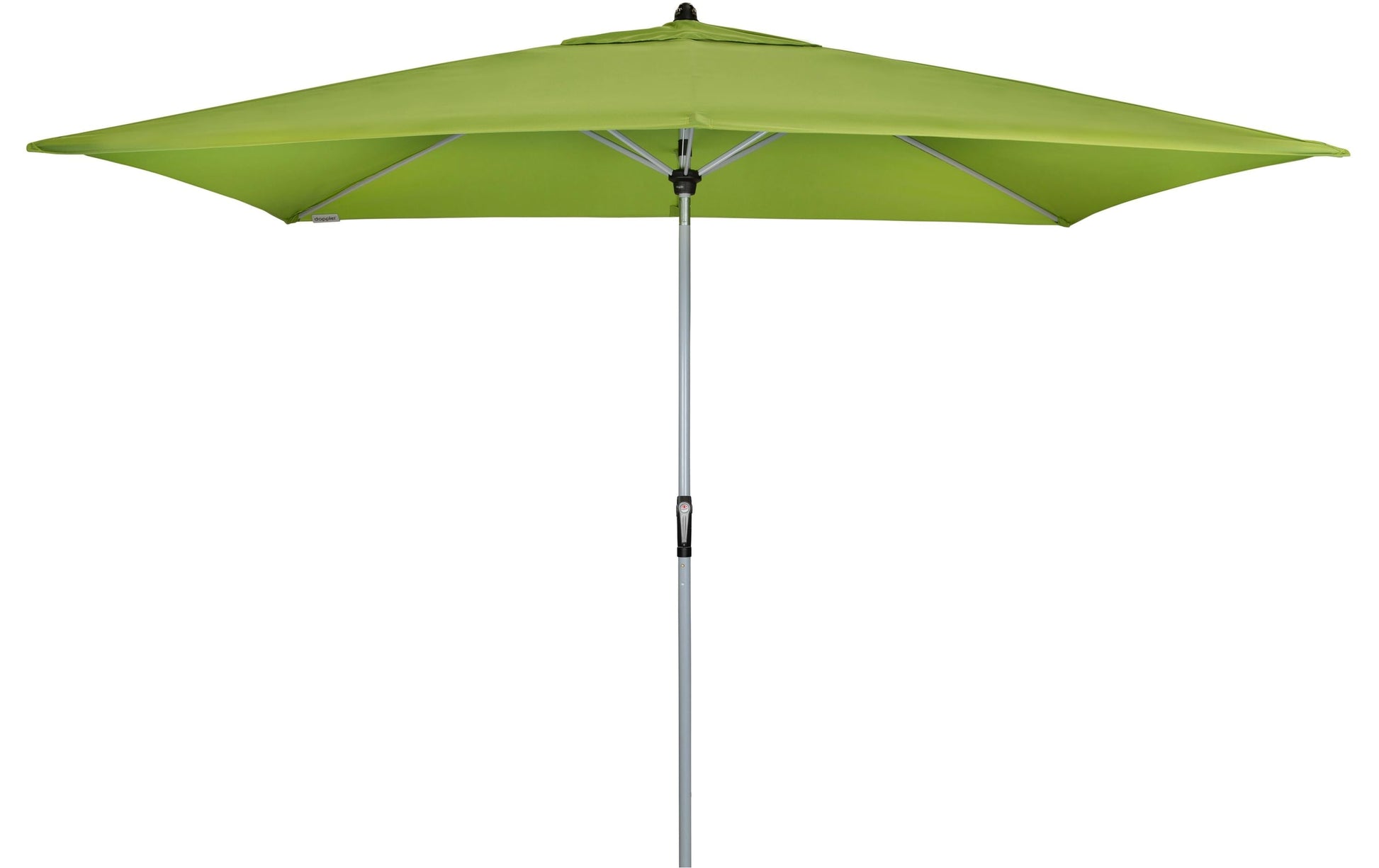 Doppler Sonnenschirm ACTIVE Auto Tilt – 300 × 300 cm, 260 cm, 100D Nylon, grün, für Aussenbereich, Ø 3,8 cm