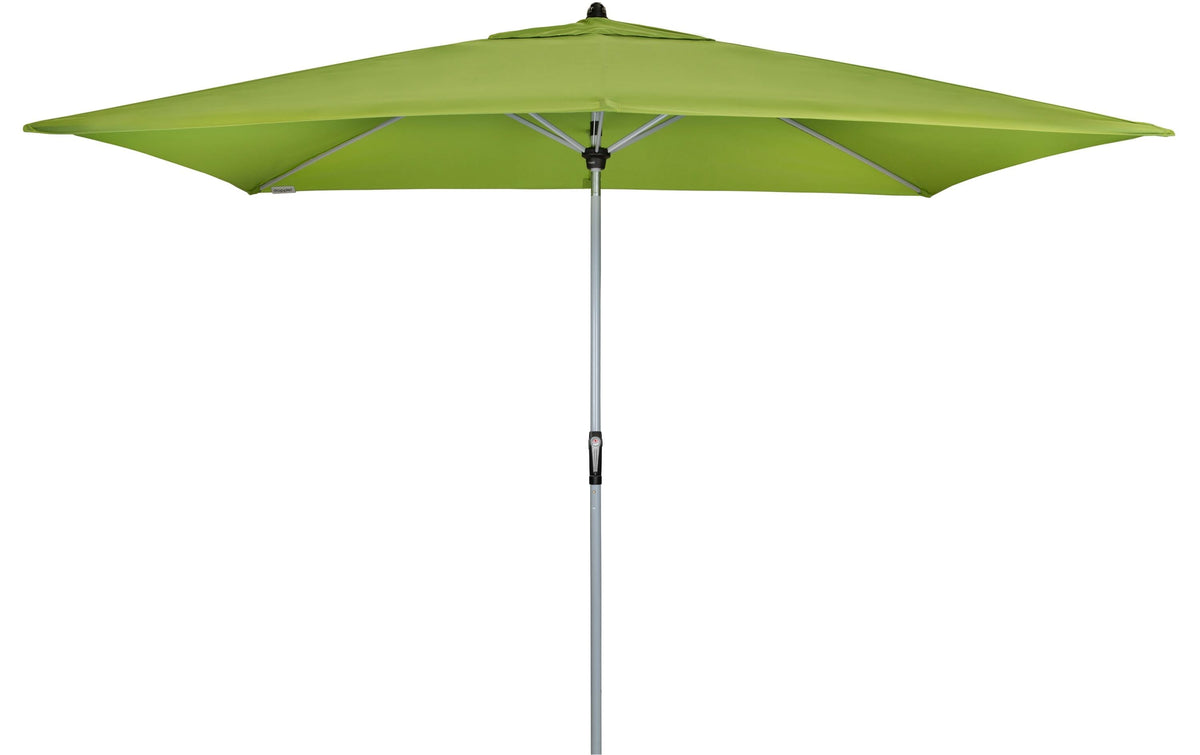 Doppler Sonnenschirm ACTIVE Auto Tilt – 300 × 300 cm, 260 cm, 100D Nylon, grün, für Aussenbereich, Ø 3,8 cm
