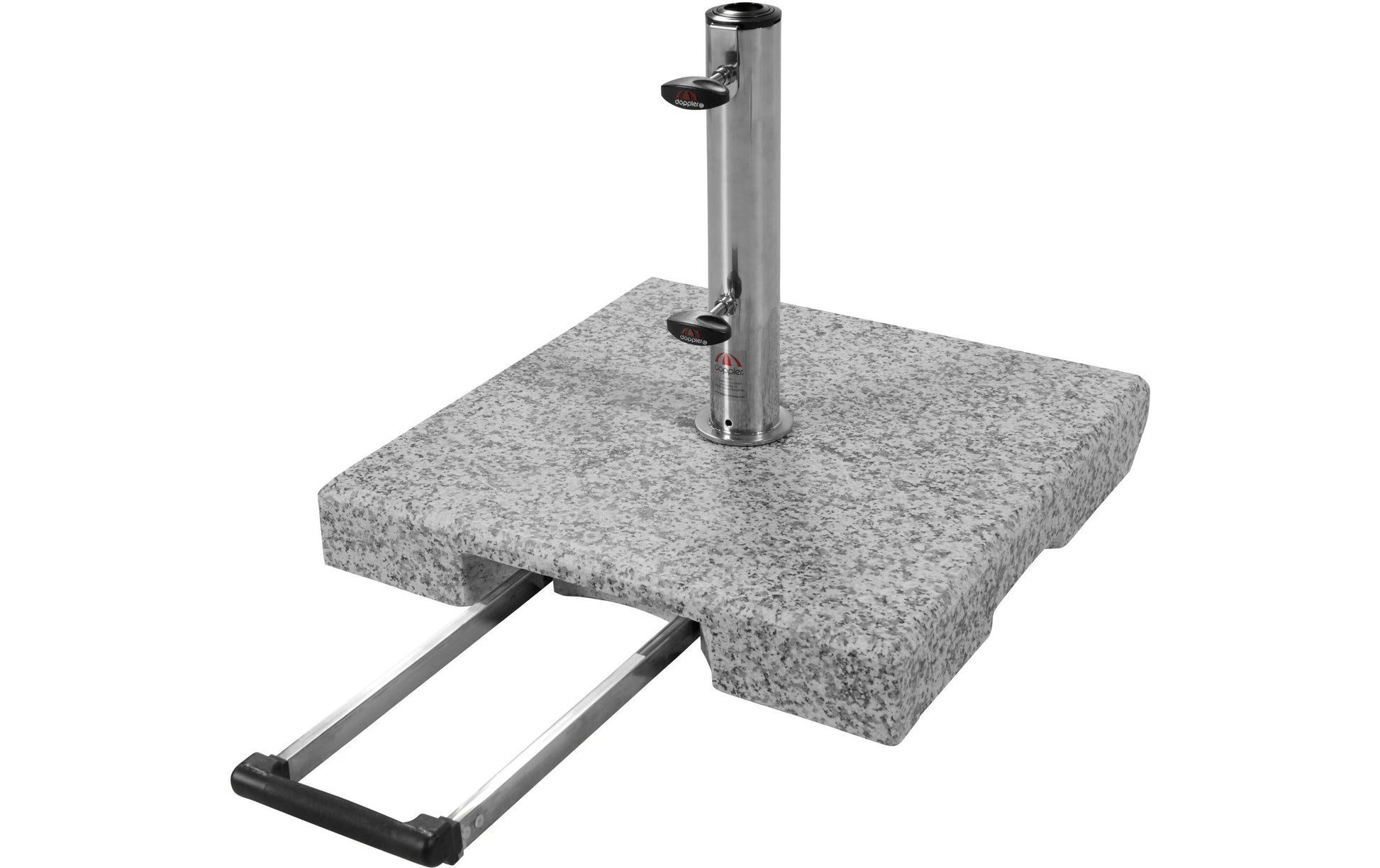 Doppler Runder Türstopper Ø 450 mm × 380 mm, Sandstein, für Aussenbereich