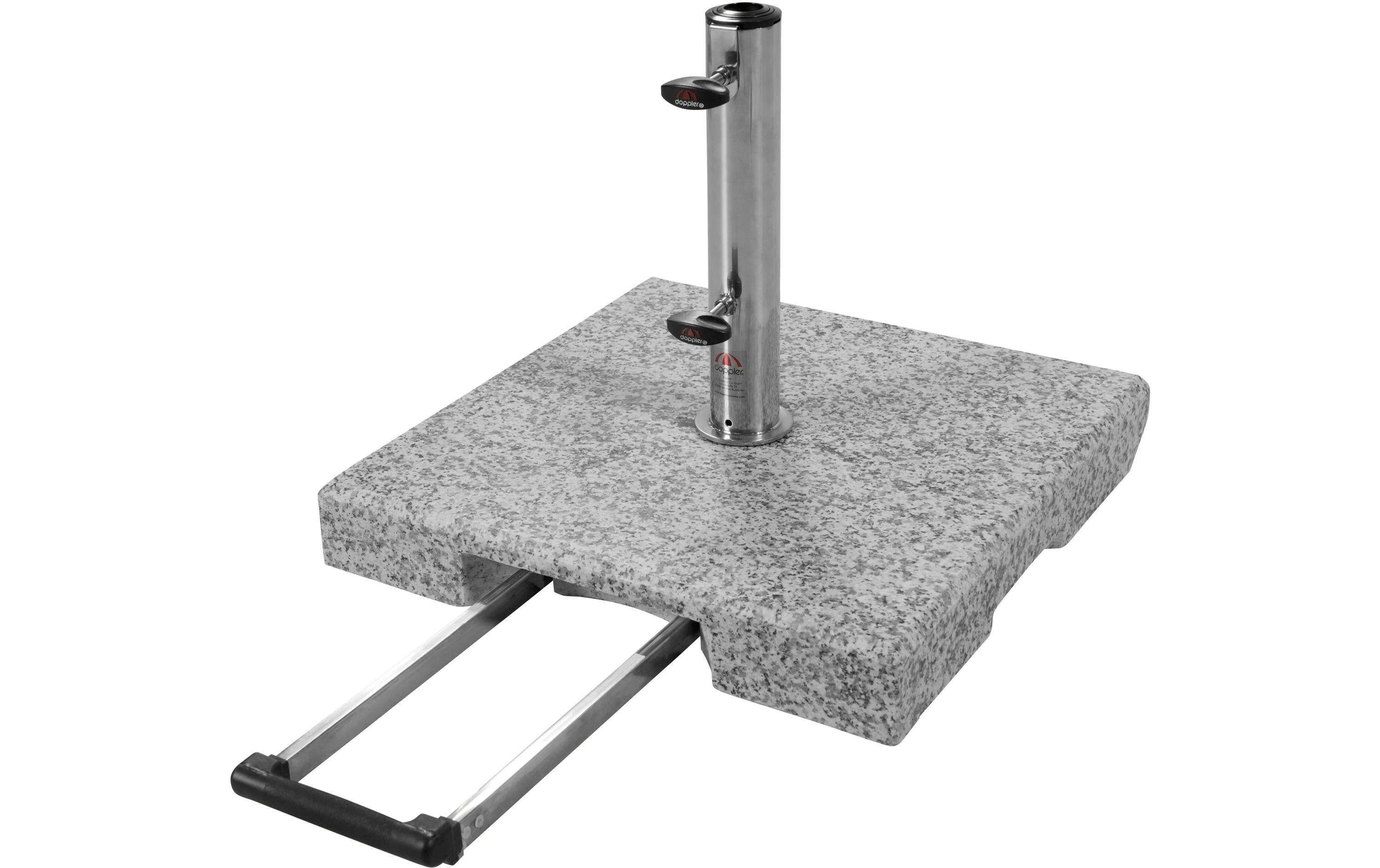 Doppler Runder Türstopper Ø 450 mm × 380 mm, Sandstein, für Aussenbereich