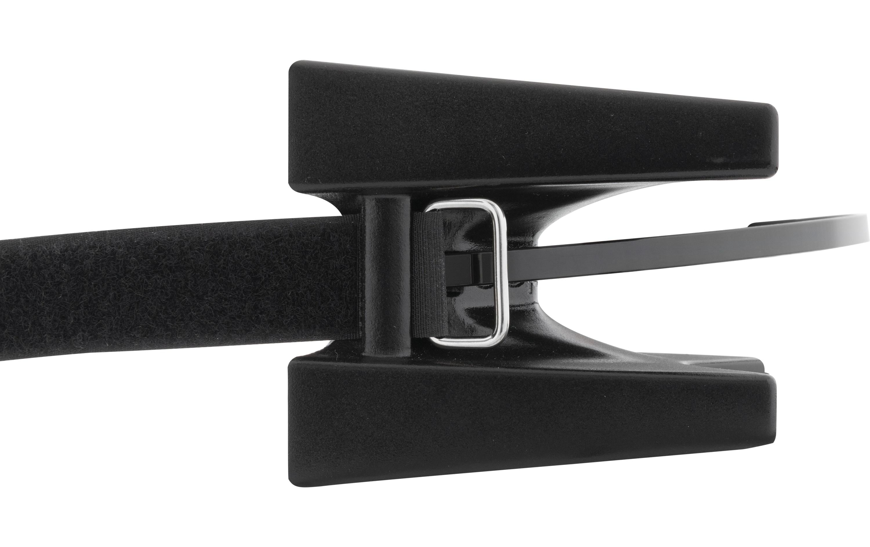 Doppler Table-Fix Haken – Kunststoff – Anthrazit – Ø 22 × 22 mm