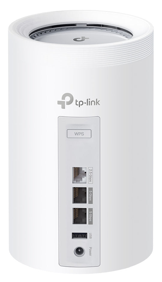 TP-Link Deco BE65 Pro (BE9300) – Mesh-WLAN-System (2er-Set), Wi-Fi 7, Tri-Band (2,4/5/6 GHz), 5GbE, Weiss
