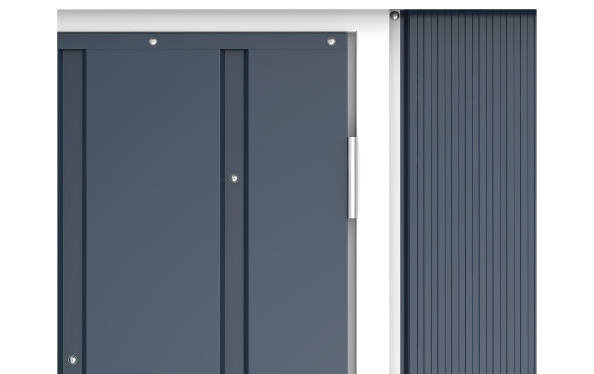 Duramax Easy-Store Shed 5 x 2 Aufbewahrungsbox – Metall, B 812 × H 1900 × T 1628 mm