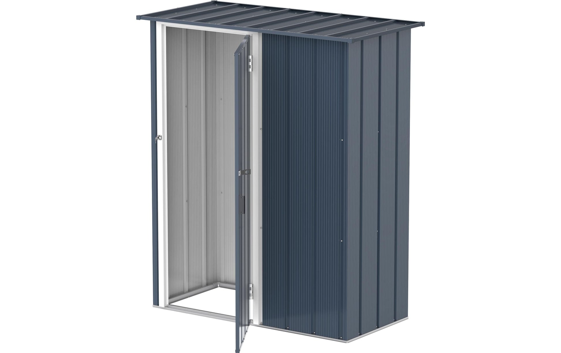 Duramax Easy-Store Shed 5 x 2 Aufbewahrungsbox – Metall, B 812 × H 1900 × T 1628 mm