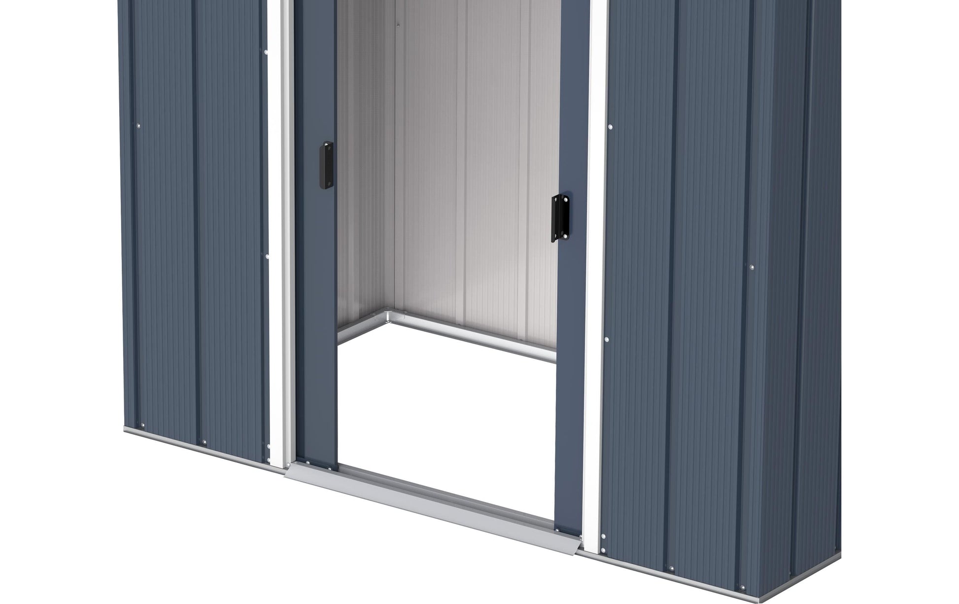 Duramax Eco-Shed Pultdach 6 x 4 – Metall – 1236 × 1760 × 2031 mm