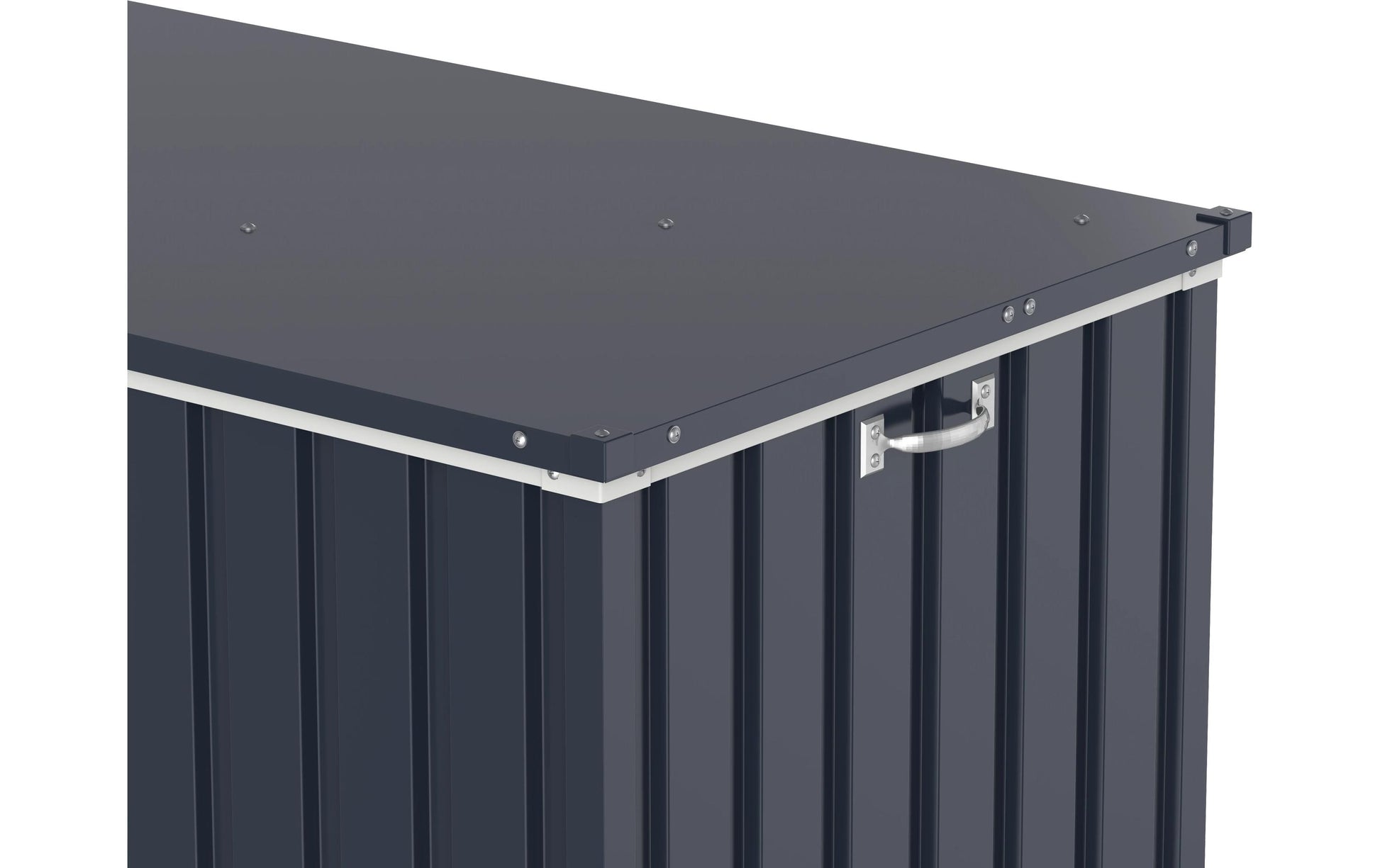 Duramax Metal Cushion Box 1.7 Aufbewahrungsbox 770 l – Metall – Anthrazit – 713 × 727 × 1713 mm