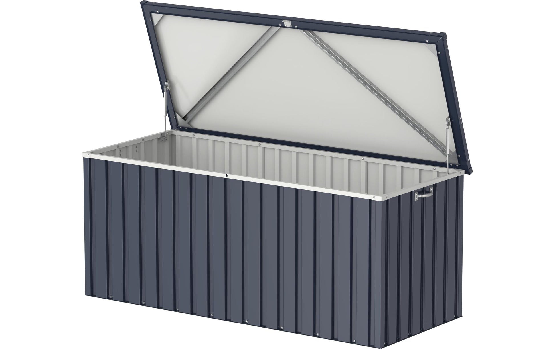 Duramax Metal Cushion Box 1.7 Aufbewahrungsbox 770 l – Metall – Anthrazit – 713 × 727 × 1713 mm