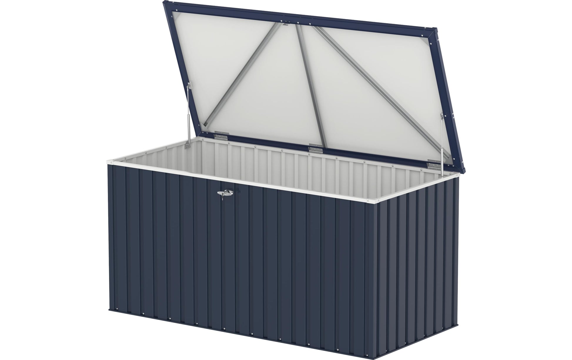 Duramax Metal Cushion Box 1.9 Aufbewahrungsbox 1450 l – Metall – Anthrazit – 1912 × 944 × 911 mm
