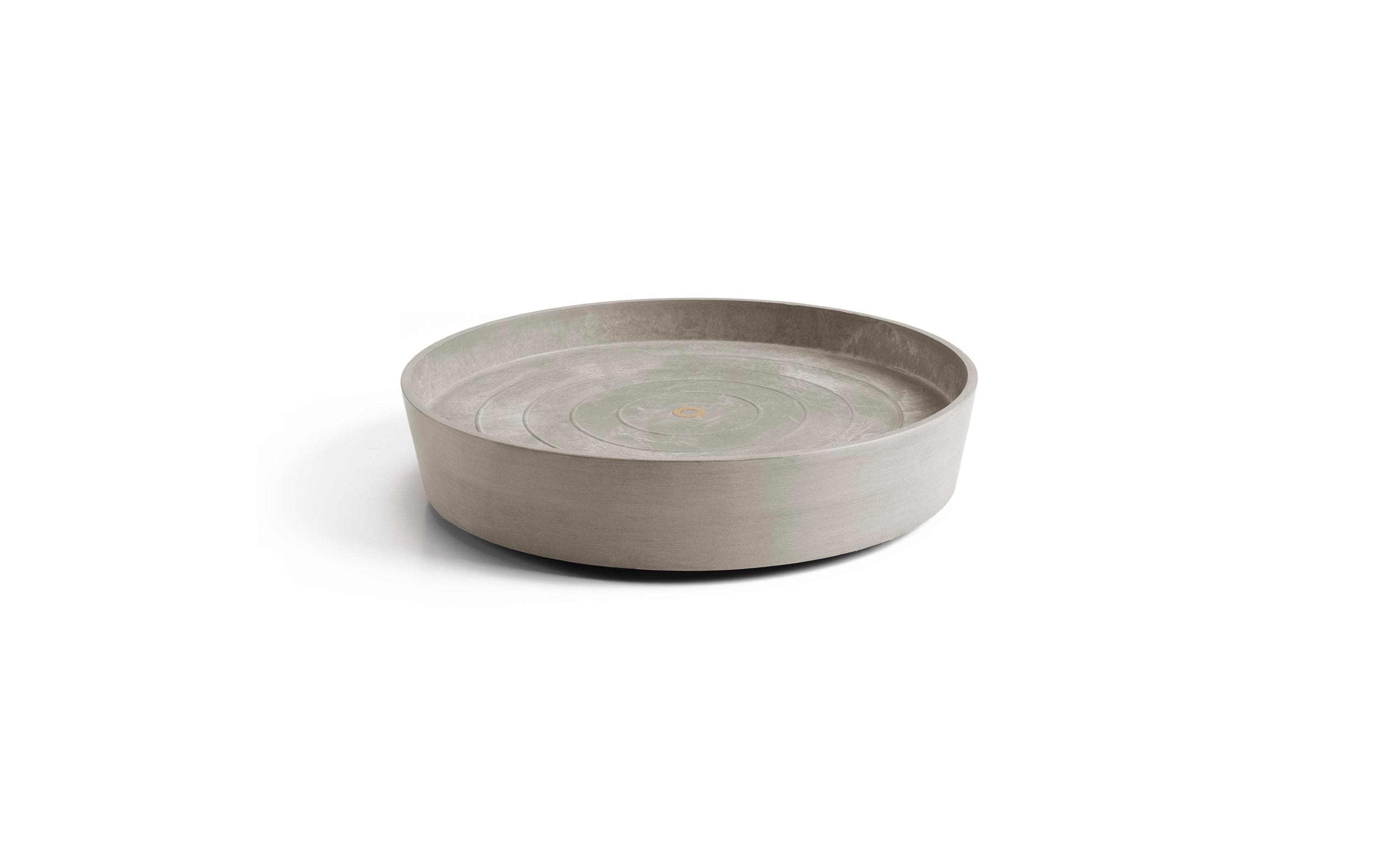 Ecopots Untersetzer – mit Rollen – Kunststoff, taupe
