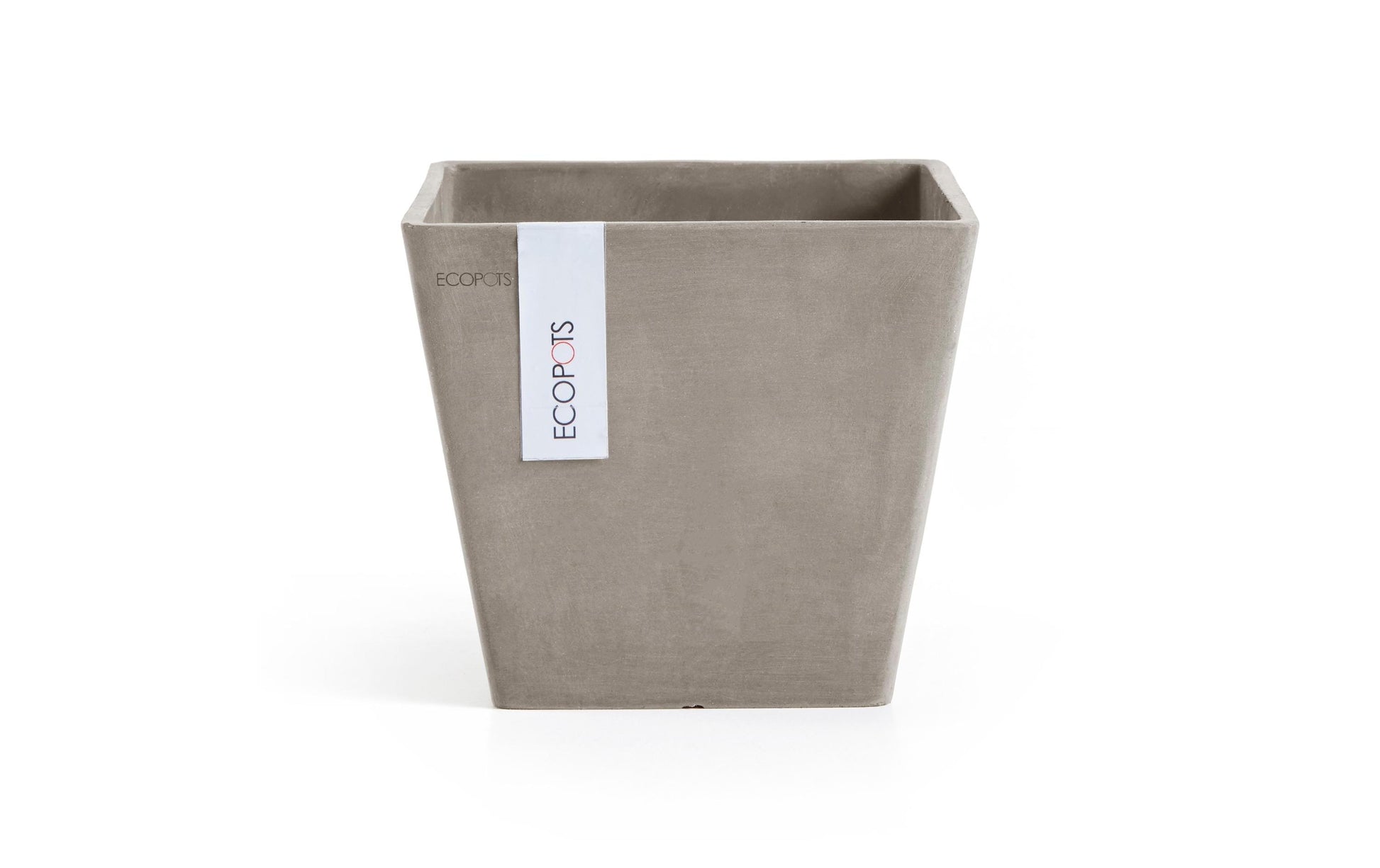 Ecopots Rotterdam Blumentopf – 5200 ml – Kunststoff, taupe